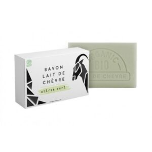Savon lait de chèvre parfum citron vert
