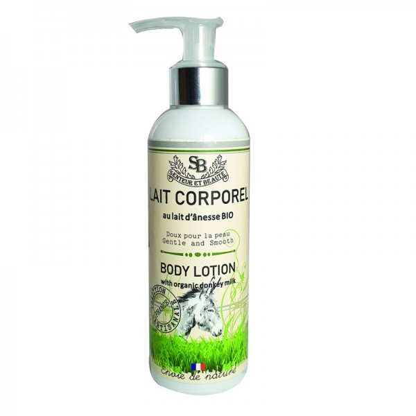 Lait corporel hydratant au lait d'ânesse