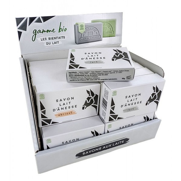 Savon au lait d'ânesse parfum lait
