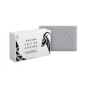 Savon lait de chèvre parfum violette