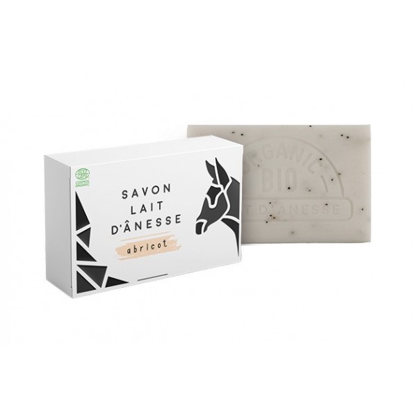 Savon au lait d'ânesse parfum abricot