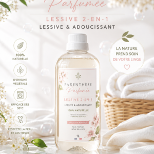 Lessive 95% d'origine naturelle  1L