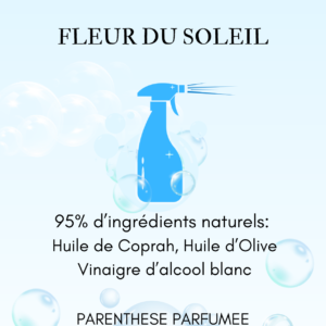 Spray nettoyant multi surface, fleur du soleil