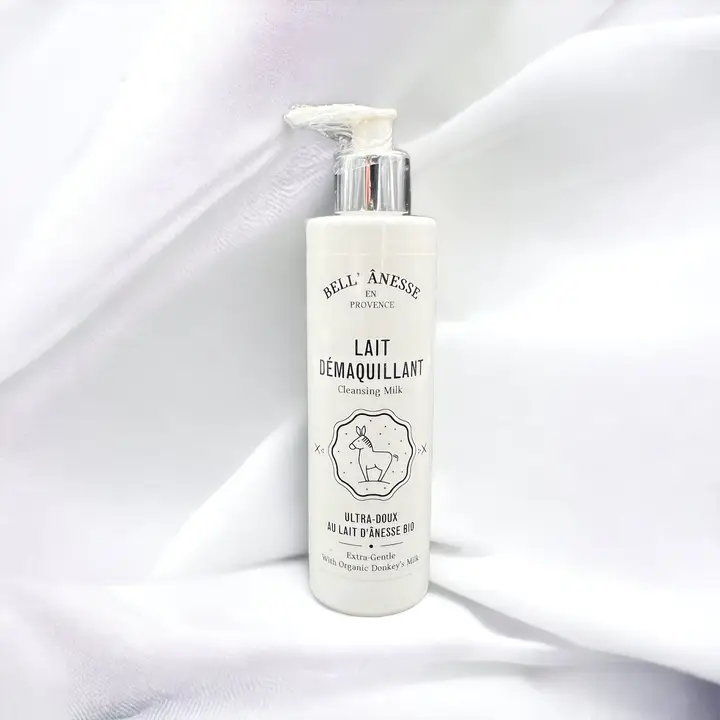 Lait démaquillant au lait d'ânesse