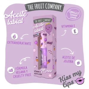 Huile Gloss pour les lèvres, parfum Mûre