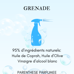 Spray nettoyant multi usage parfum grenade