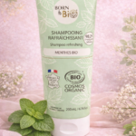 Shampoing Rafraîchissant cheveux gras Menthe Verte - Certifié bio