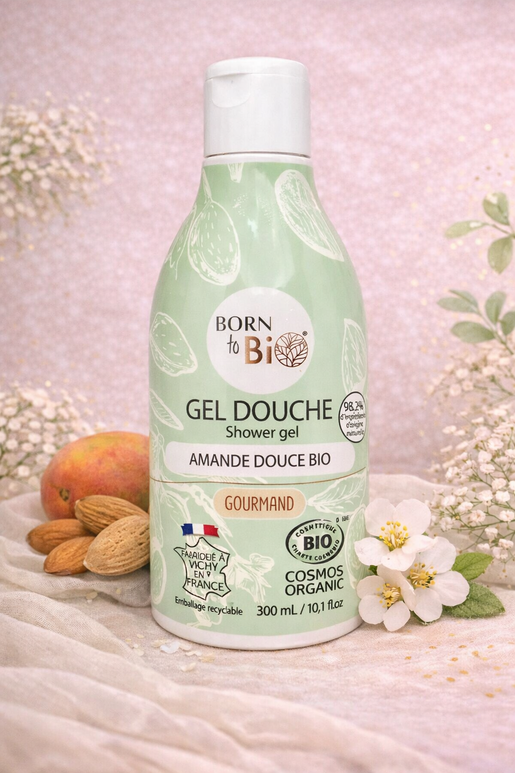 Gel Douche Amande Douce - Certifié Bio