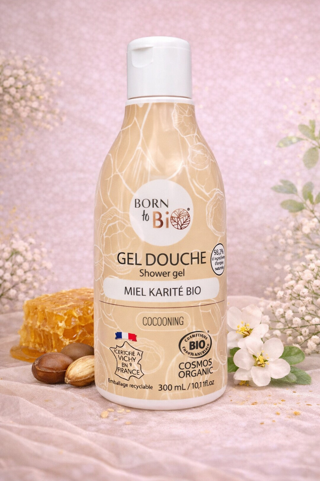 Gel Douche Miel Karité - Certifié Bio