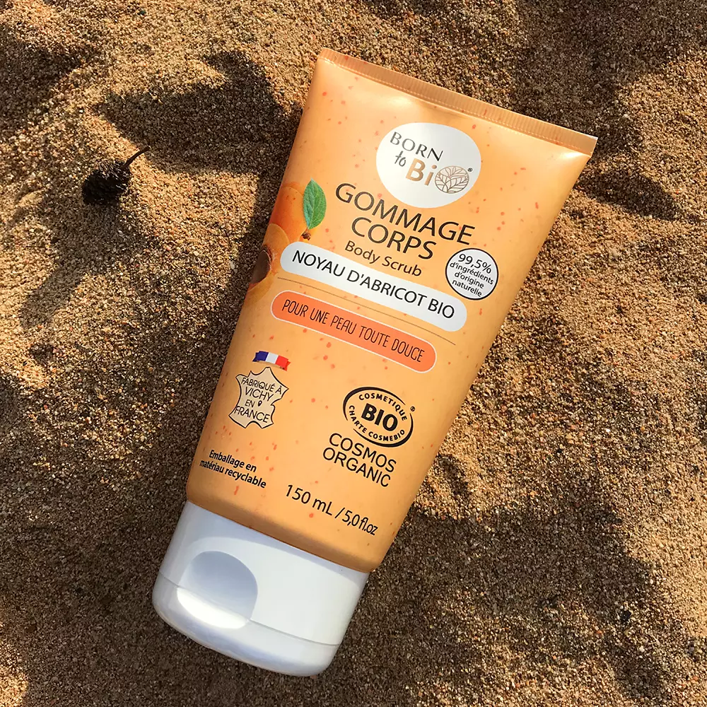 Gommage Corps Noyau d'Abricot - Certifié Bio