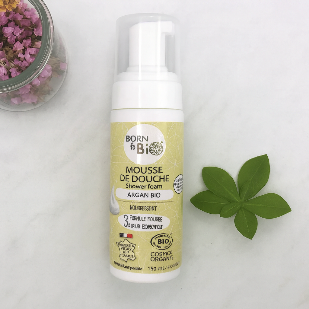 Mousse de Douche Argan - Certifiée Bio