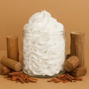 Savon chantilly "bois de santal"