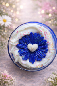 Bougie marguerite coeur, parfum attrape rêves