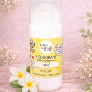 Deodorant bio, fleur de Tiaré, 50ml 🐰🐰