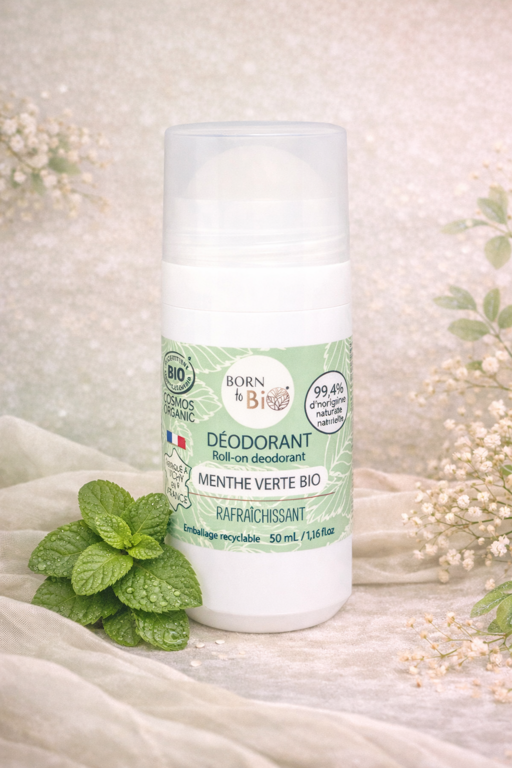 Déodorant bio- Menthe fraîche 50ml