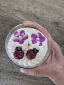 Bougie fleur de Tiaré 35h minimum