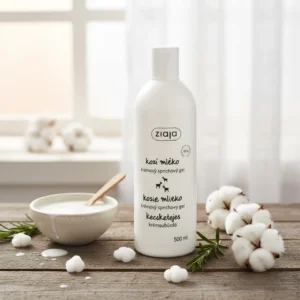 🐐🥛 Gel Douche Crème au Lait de Chèvre Ziaja 500 ml – Douceur & Nutrition Intense 🥛🐐