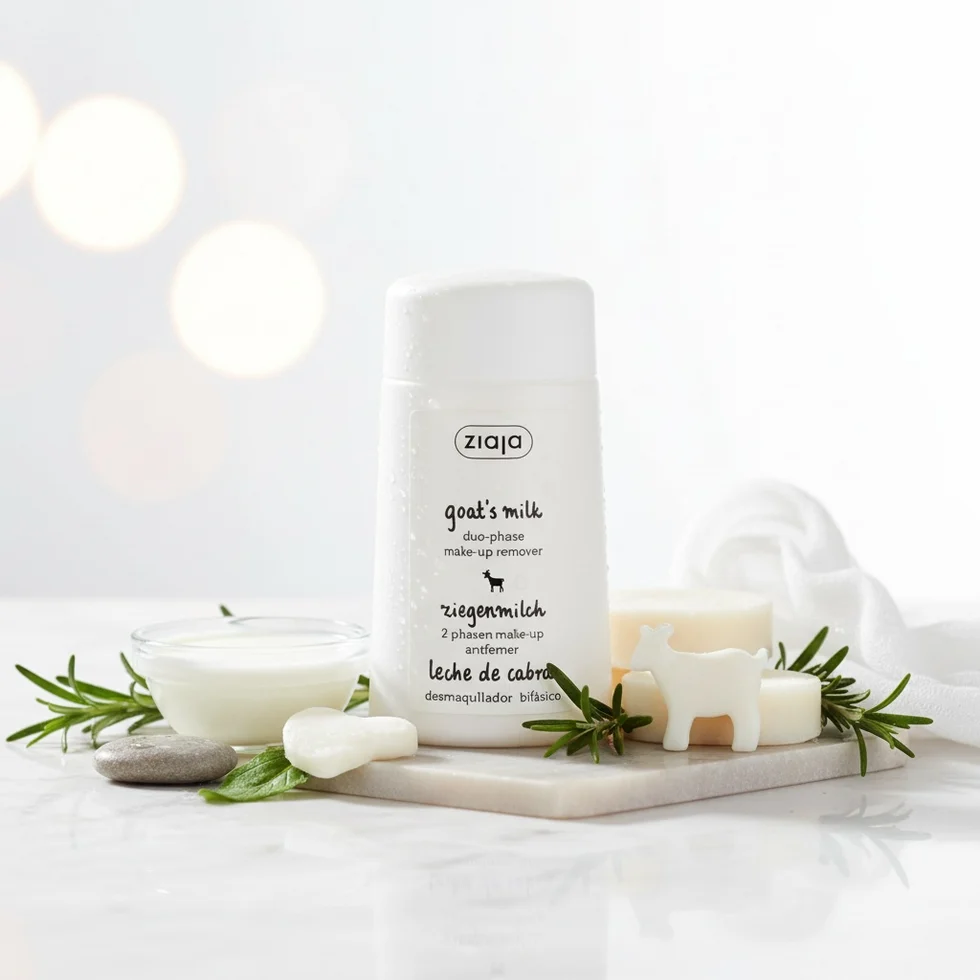 Démaquillant biphasé au lait de chèvre - Ziaja